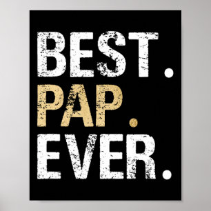 Affiche Cadeau de Papy de petite-fille petit-fils Meilleur
