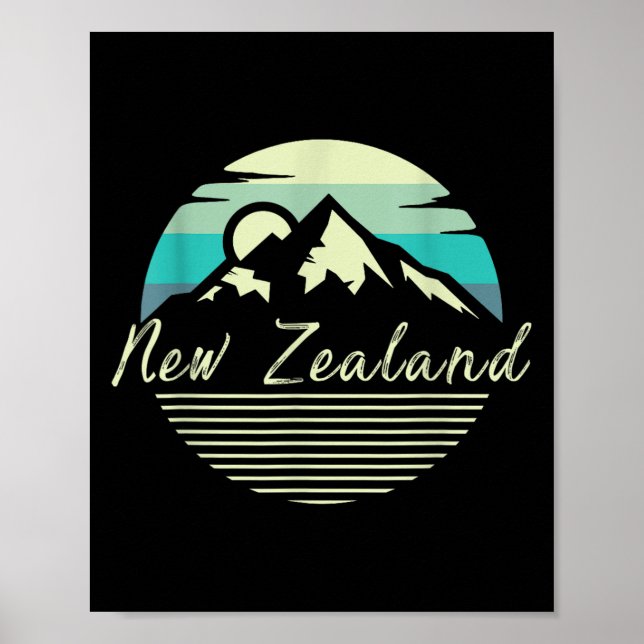Affiche Cadeau de rugby Kiwi Nouvelle-Zélande  (Devant)