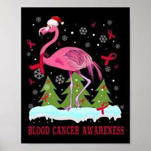 Affiche Cadeau de sensibilisation au cancer du sang de fla