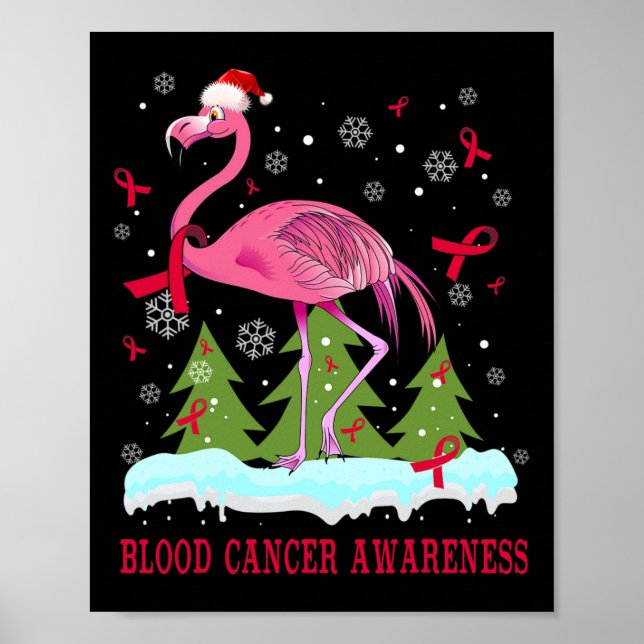 Affiche Cadeau de sensibilisation au cancer du sang de fla (Devant)