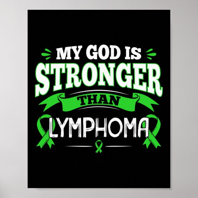 Affiche Cadeau de sensibilisation au lymphome pour les pat (Devant)