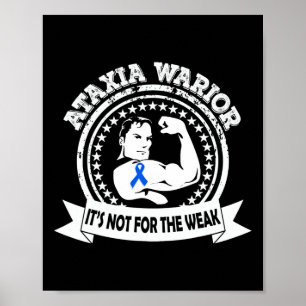 Affiche Cadeau de sensibilisation de guerrier 
