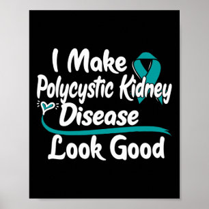 Affiche Cadeau De Sensibilisation Pkd - Maladie Du Rein Po