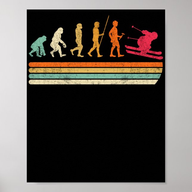 Affiche Cadeau de sport d'hiver Evolution Ski Driver pour  (Devant)