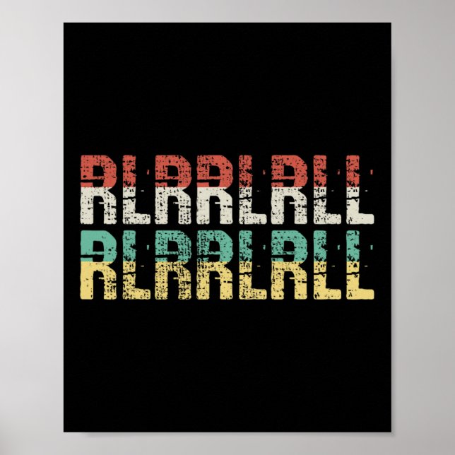 Affiche Cadeau de tambour Paradiddle Drummer (Devant)