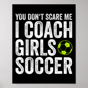 Affiche Cadeau d'entraîneurs Vous ne me faites pas peur, j