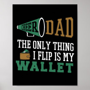 Affiche Cadeau drôle de cheer papa pour hommes Fathers