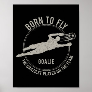 Affiche Cadeau drôle de gardien de but Gardien de football
