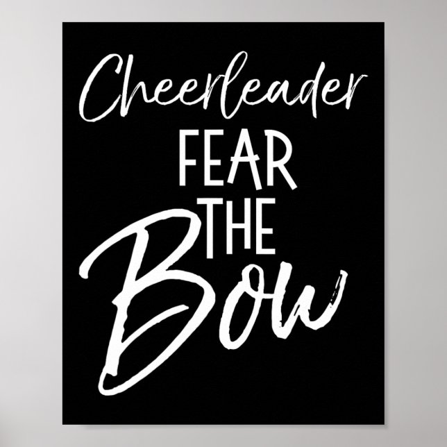 Affiche Cadeau drôle d'équipe de cheer correspondant Cheer (Devant)