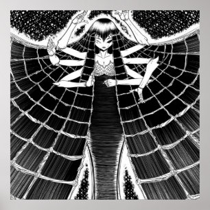 Affiche Cadeau du propriétaire de l'araignée   Graphique