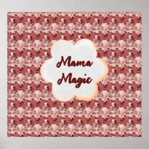 Affiche Cadeau floral personnalisé et sur mesure pour la f