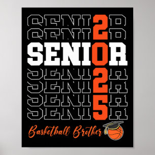 Affiche Cadeau frère Senior 2025 Sketll de la promotion de
