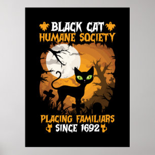 Affiche Cadeau Halloween   Société humaine Placer des fami