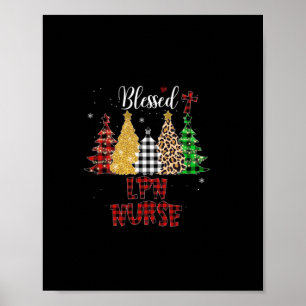 Affiche Cadeau infirmière Infirmière du LPN bienheureuse