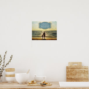 Affiche Cadeau le plus précieux que les parents puissent d