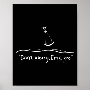 Affiche Cadeau Original de Surf Kite