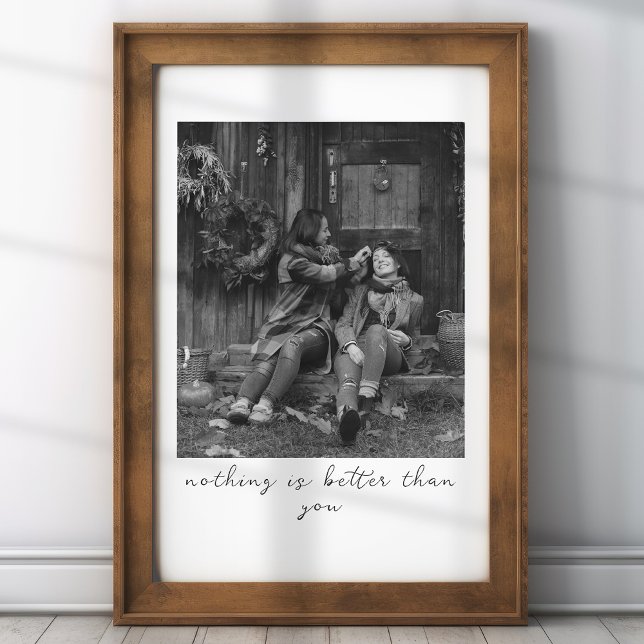 Affiche Cadeau Photo Personnalisé Pour Maman Avec Photo No (Créateur téléchargé)