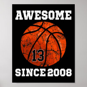 Affiche Cadeau pour l'anniversaire des 13 ans d'un amateur