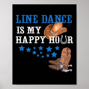 Affiche Cadeau Pour Les Danseurs De Ligne La Danse De Lign