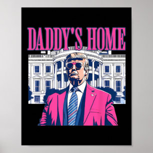 Affiche Cadeau républicain conservateur Trump 20 pour Papa