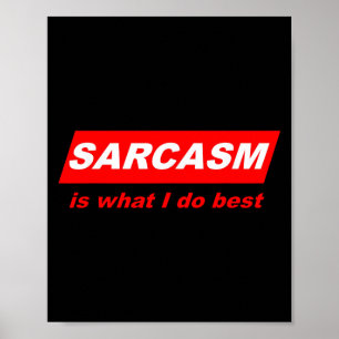 Affiche Cadeau ringard drôle sarcastique sarcasme est ce q
