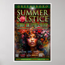 Cadeau souvenir Greensboro Solstice d'été 2023