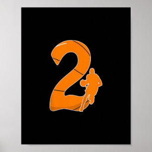 Affiche Cadeau squelette pour les 2 ans d'enfants - Cercea