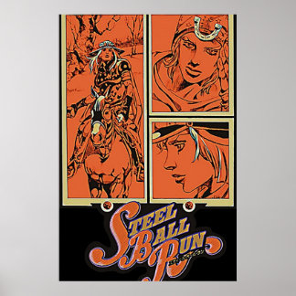 Affiche Cadeau vintage Ball Run
