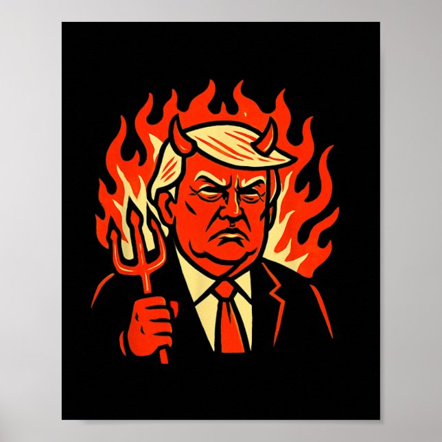 Affiche Cadeaux Antichrist Trump  (Devant)