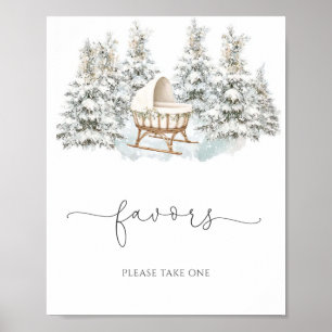 Affiche Cadeaux Baby It's Cold Outside