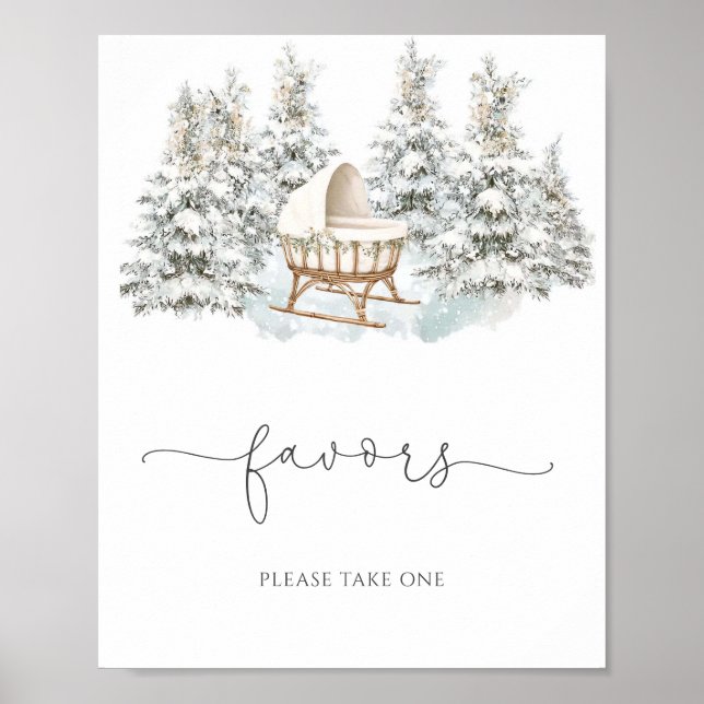 Affiche Cadeaux Baby It's Cold Outside (Devant)