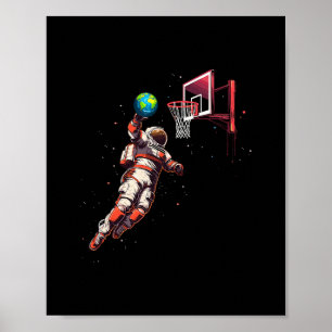 Affiche Cadeaux d'astronaute croquis espace extérieur homm