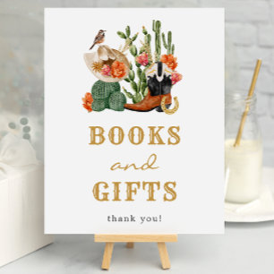Affiche Cadeaux de Baby shower occidental