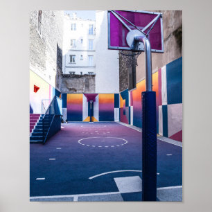 Affiche cadeaux de basket personnalisés