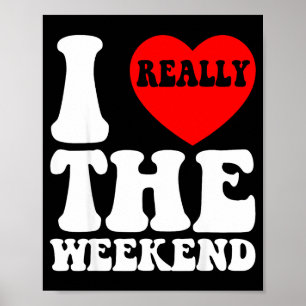 Affiche Cadeaux de couple de camping drôle de week-end Je