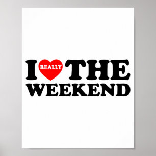 Affiche Cadeaux de couple de camping drôle de week-end Je