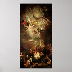 Affiche Cadeaux de crèches pour Noël