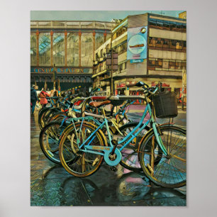 Affiche Cadeaux de cycliste pour papa