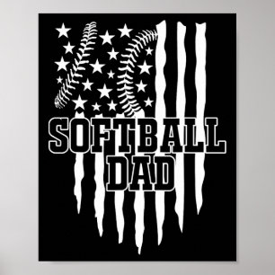 Affiche Cadeaux de drapeau américain Softll pour papa homm