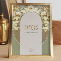 Cadeaux de Fête Signés Invités Art Nouveau Vintage