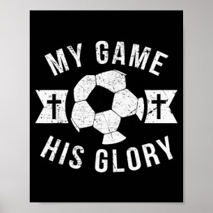 Affiche Cadeaux de football chrétiens pour adolescents gar