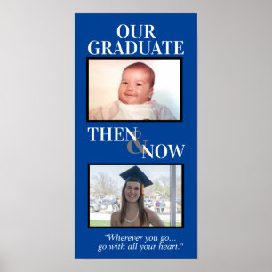 Affiche Cadeaux de graduation personnalisés, cadre de grad
