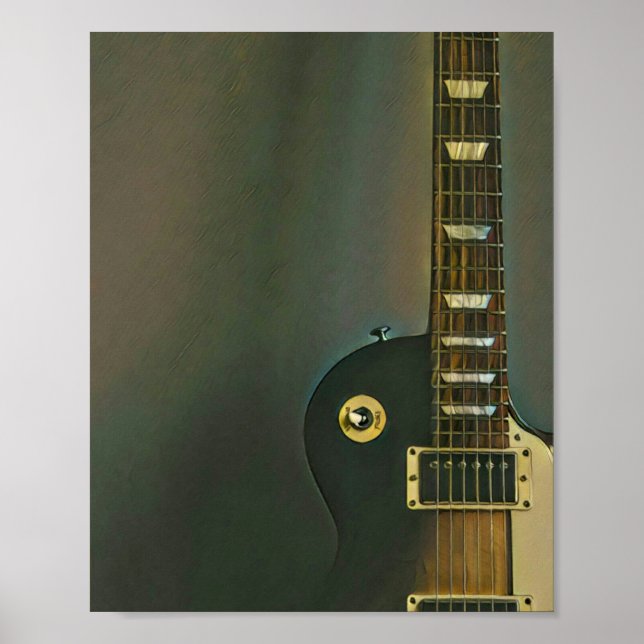 Affiche Cadeaux de guitare pour lui (Devant)