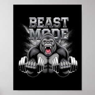 Affiche Cadeaux de gym pour hommes femmes forme corps trav