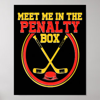 Affiche Cadeaux de hockey et hockey sur gazon - Dessus de