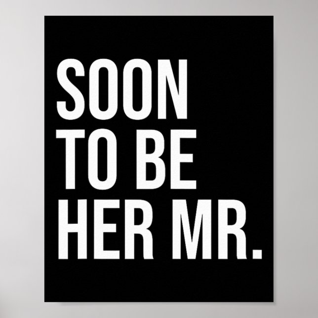 Affiche Cadeaux de la future mariée pour son futur mari (Devant)