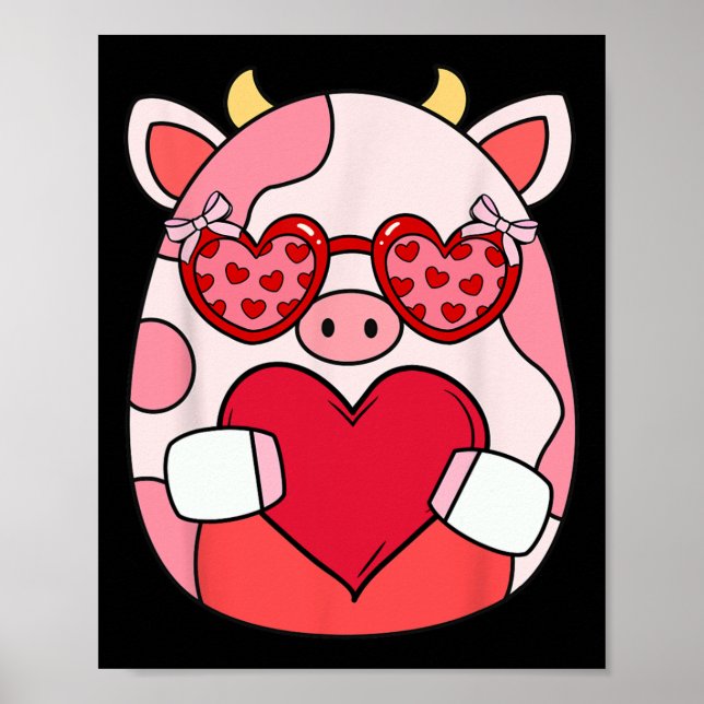 Affiche Cadeaux de la Saint-Valentin Squish Squad pour enf (Devant)
