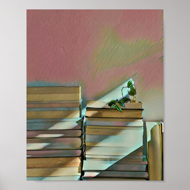 Affiche Cadeaux de luxe pour les amateurs de livres (Devant)