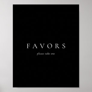 Affiche Cadeaux de mariage minimalistes simples solides no