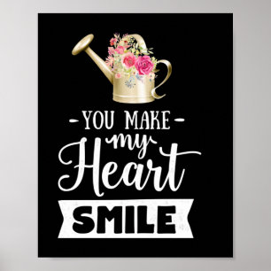 Affiche Cadeaux de mariage   Vous Faites Sourire Mon Coeur